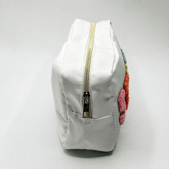 Stoney Clover Lane Style Nylon Chenille Patch "Stuff" Makeup Pouch Waterproof Co - Picture 3 of 6